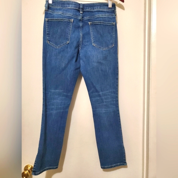 Pilcro and the Letterpress STET Slim Crop Slit Jeans Sz 28 - Picture 6 of 9